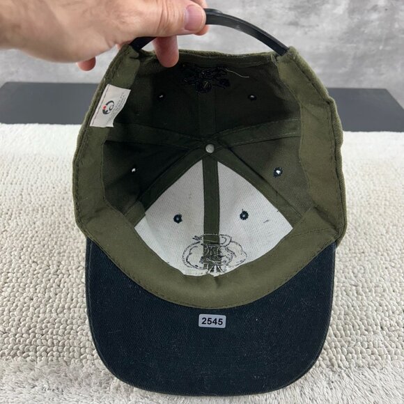 Vintage Stick World Snapback Hat OSFA Whatever Caricature Two Tone Embroidered - Picture 6 of 7